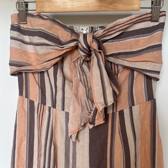 Pants - Striped Strapless Jumpsuit with Bow Detail Nordstrom